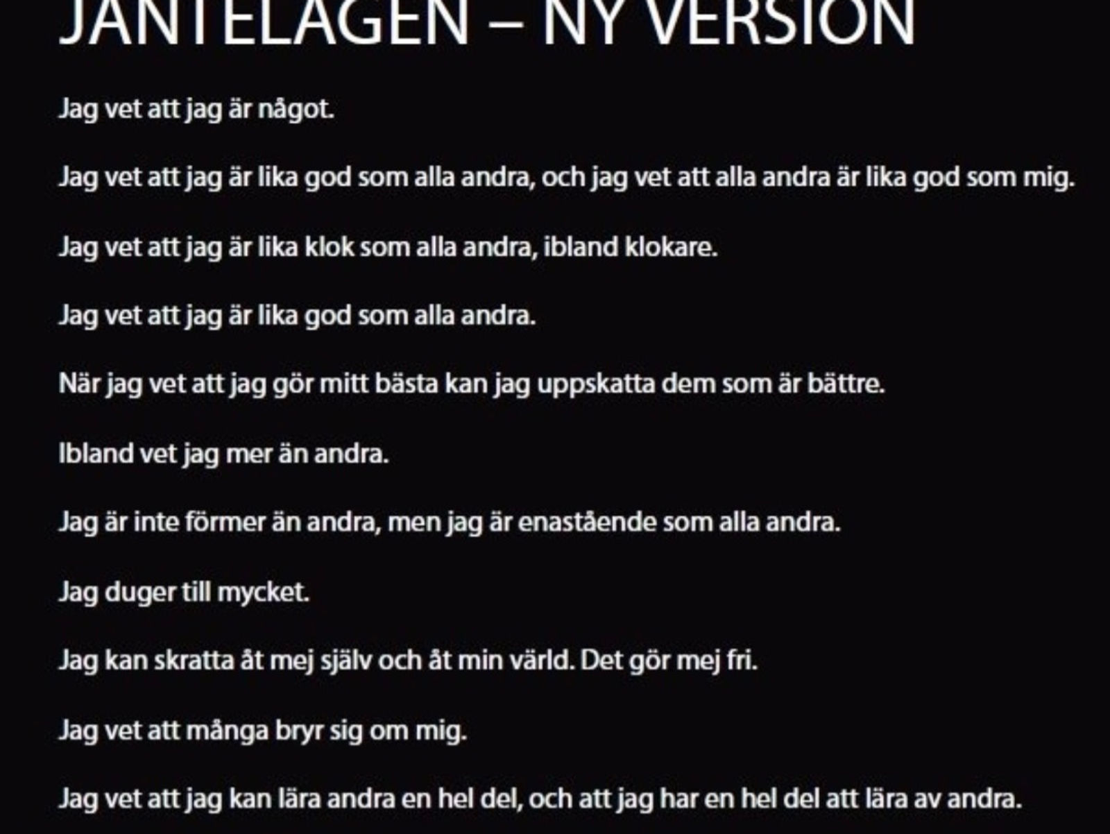Ett kapitel i mitt liv och vardagens bestyr