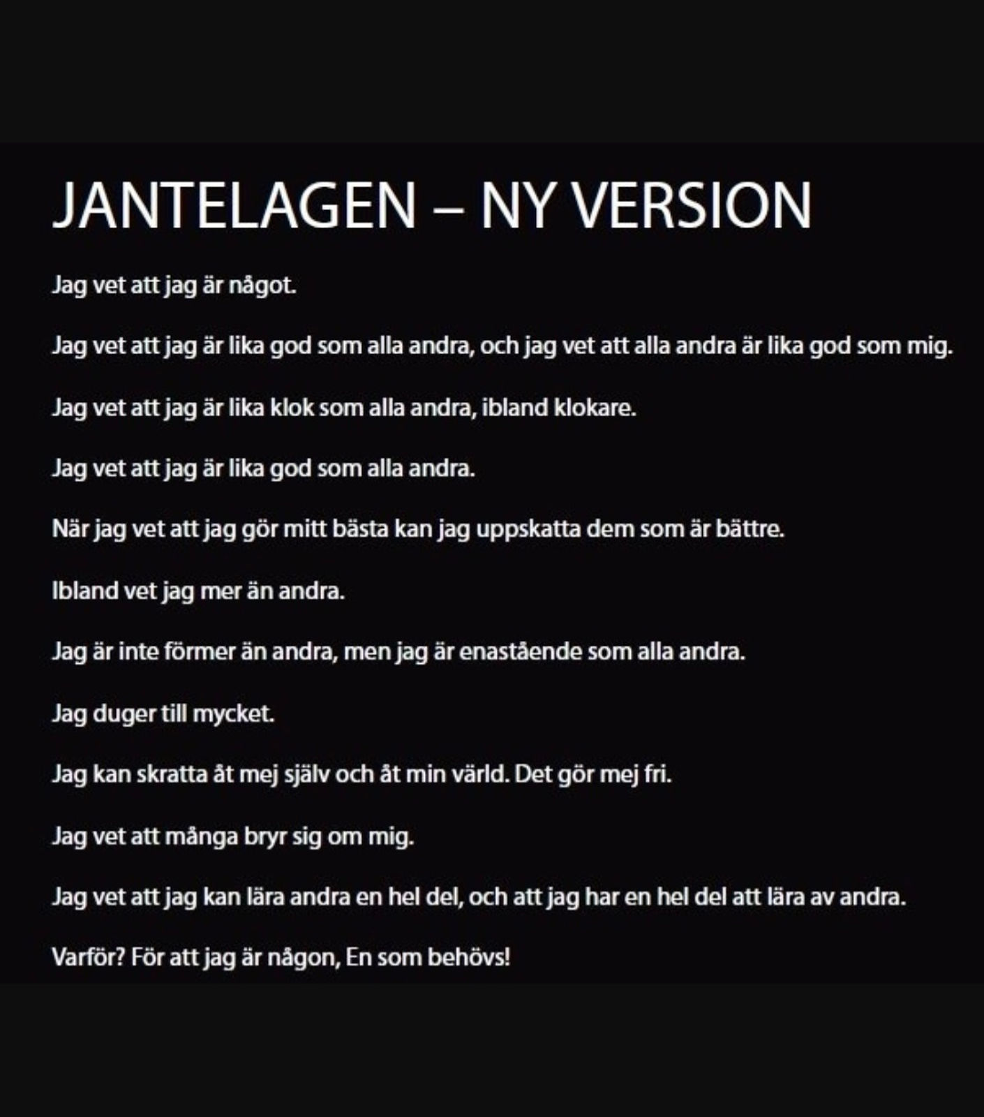 Ett kapitel i mitt liv och vardagens bestyr